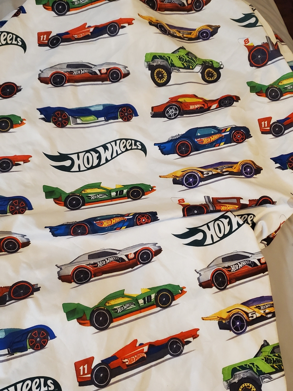 Hot Wheels Fitted Twin Sheet
